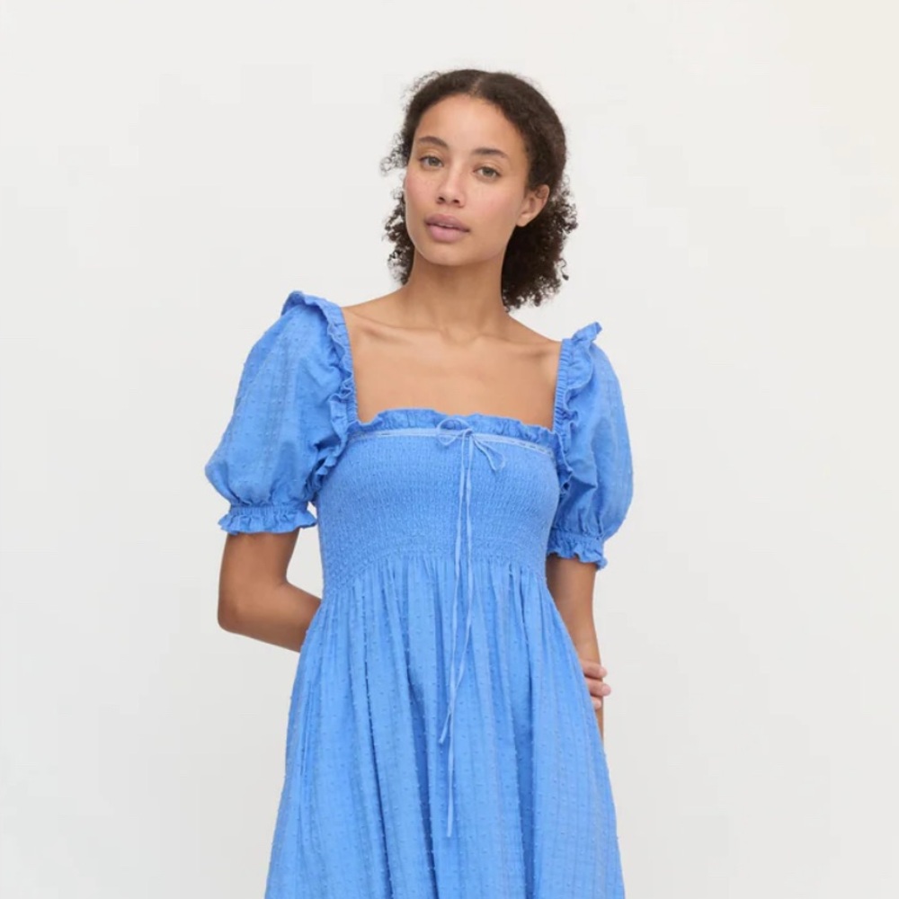 Hill House Blue Mini Dress